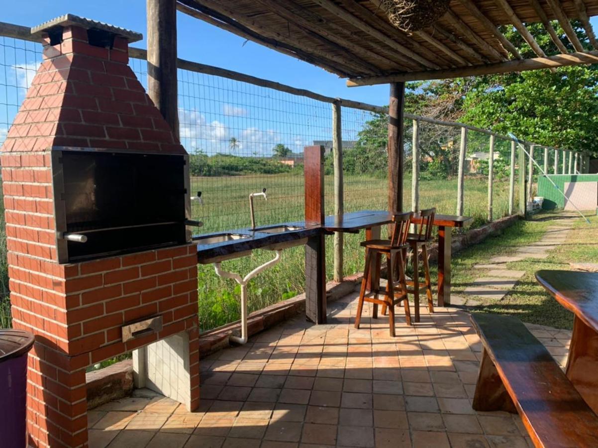 Casa Verde Praia Do Pirui 100 Mts Da Praia 750 Mts De Area Privativa Camacari Exterior foto